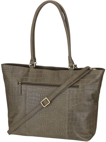 Burkely Shopper Cool Colbie Wide Tote 15,6" in Green