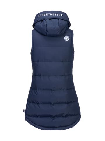 SCHIETWETTER Steppweste in navy