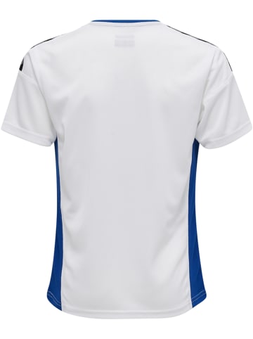 Hummel Hummel T-Shirt Hmlauthentic Multisport Unisex Kinder Atmungsaktiv Feuchtigkeitsabsorbierenden in WHITE/TRUE BLUE