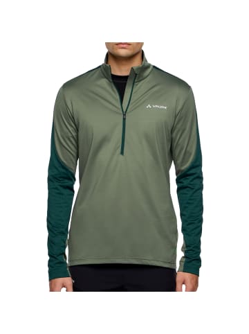 Vaude Livigno Halfzip II Fleece-Pullover in Grün