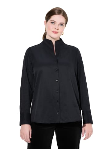 Ulla Popken Bluse in schwarz