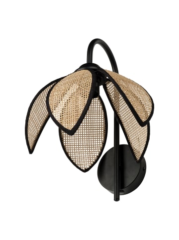 Osram Decor Rattan Lotus Wandleuchte E27 Braun Natur