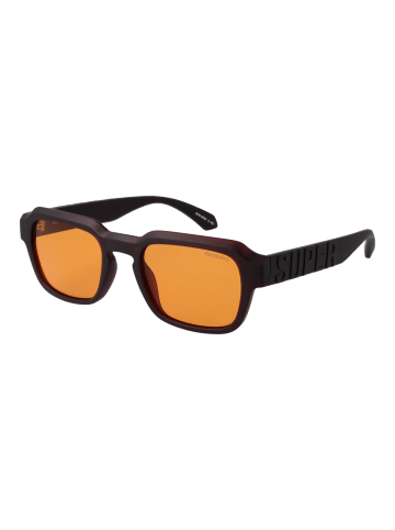 Superdry Unisex Sonnenbrillen Rechteck Lila