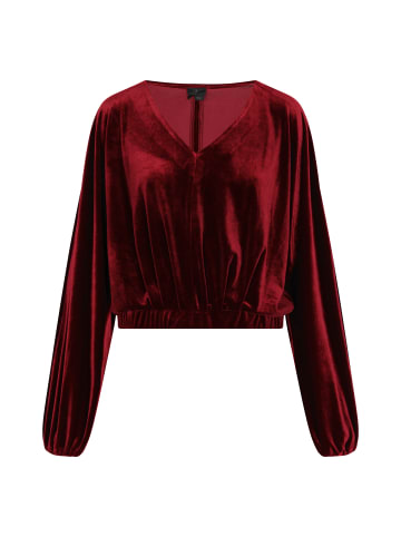 DreiMaster Damen Bluse in Dunkelrot