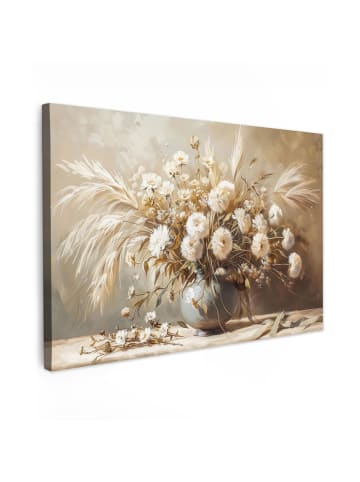 MuchoWow Leinwand bilder Elegante Blumen (BxH)