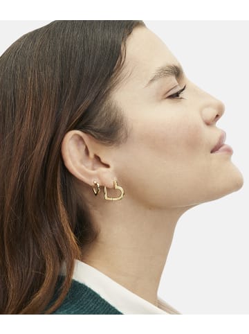 Tamaris Creolen The Love Heart in gold