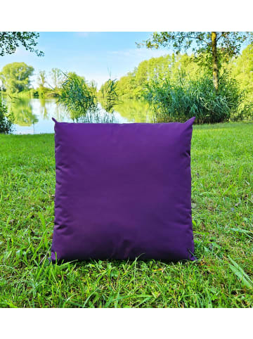JACK 2er Set Outdoor Kissenhülle 45x45cm Uni in Violett