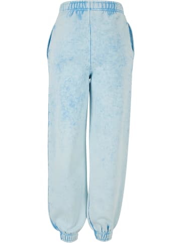 Urban Classics Urban Classics Damen Ladies Towel Washed Sweat Pants in balticblue