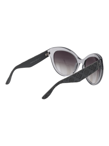 Guess Frauen Sonnenbrille Schmetterling Grau