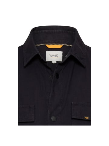 Camel Active Langarmhemd in Dark Navy