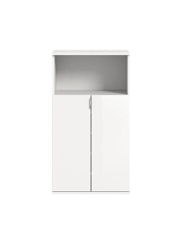 ebuy24 Schuhschrank ProjektX Weiß 60 x 37 cm