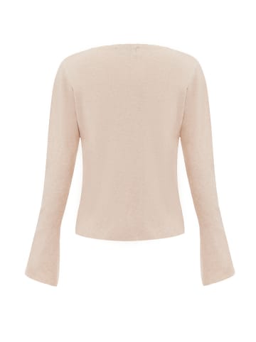 SANIKA Damen Strickjacke in Beige