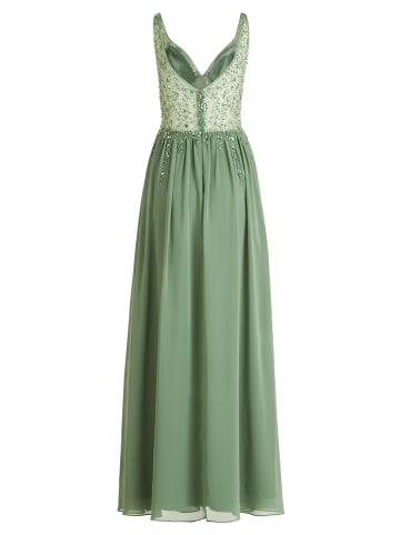 Vera Mont Abendkleid mit Stickerei in Light Aventurine