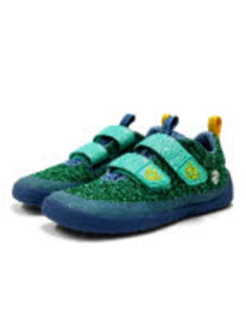 Affenzahn Halbschuhe Kinder Halbschuh Knit Happy Paradiesvogel in Grün