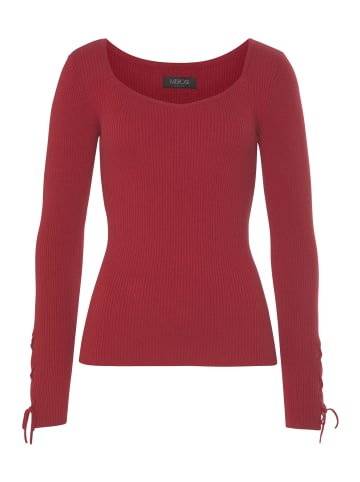 Melrose Strickpullover in rot