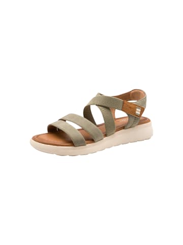 Tamaris Sandalen mit Klettverschluss Grün