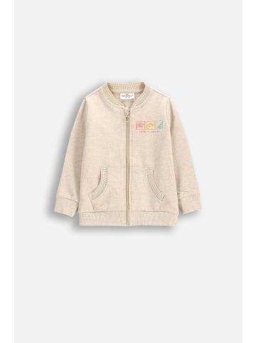 Coccodrillo Sweatshirt mit Reißverschluss in grau