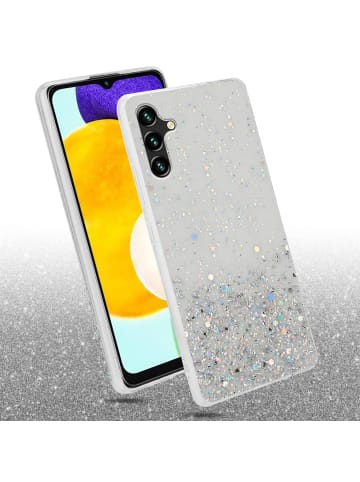 cadorabo Hülle für Samsung Galaxy A13 5G Glitter in Transparent mit Glitter