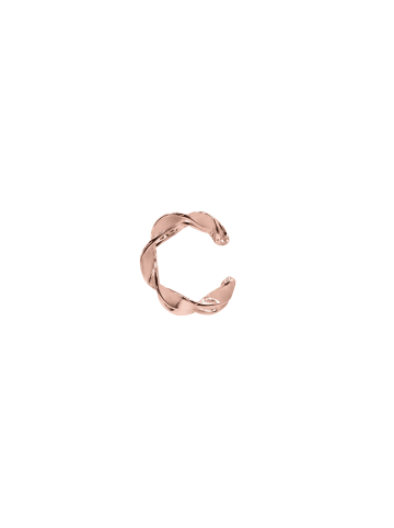 Steel_Art Earcuff Damen Lyra rose goldfarben in rosegoldfarben