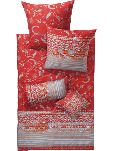 Bassetti Fein Satin Kissenbezug Lilith in rot