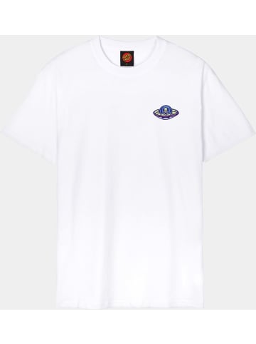 Santa Cruz T-Shirt "Winkowski UFO Dot T-Shirt" in Weiß
