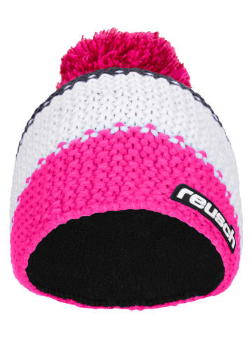 Reusch Mütze Enzo Beanie in 3426 crimson/knockout pink