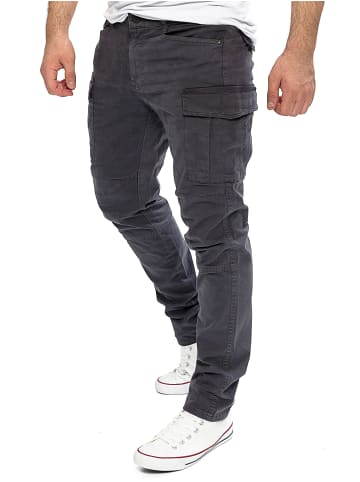 Yazubi Cargohose Jayden in Dunkelgrau