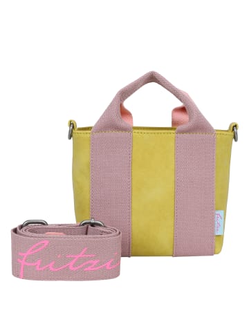 Fritzi aus Preußen Crosstasche Fritzi Bini Jive Blackini in Gelb-Rosa
