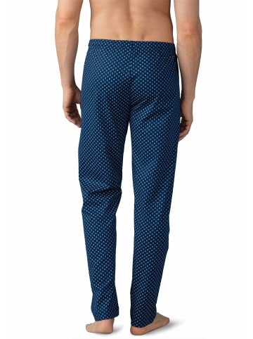 Mey Pyjama kurz für Herren in blau