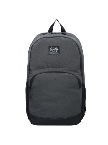 Nowi Rucksack 47 cm Laptopfach in sz-grau