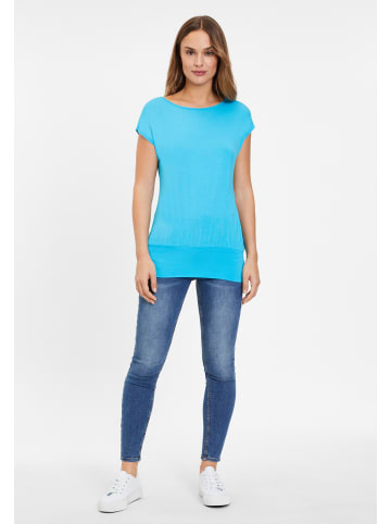 LASCANA Longshirt in türkis
