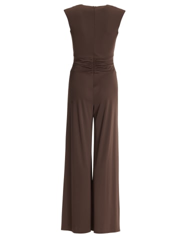 SWING Jumpsuit in schoko - 0001