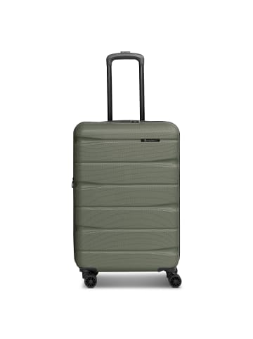 Franky Munich 4.0 4-Rollen Trolley M 66 cm mit Dehnfalte in dark blue dull