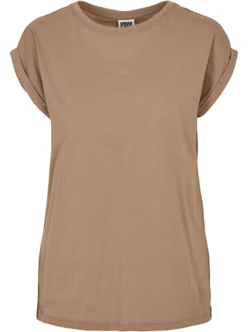 Urban Classics T-Shirts in Beige/Braun