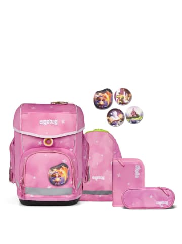 Ergobag Cubo - Schulranzen Set 5tlg. Modell 2025 (SpitzenreitBär) in WolkenzauBär