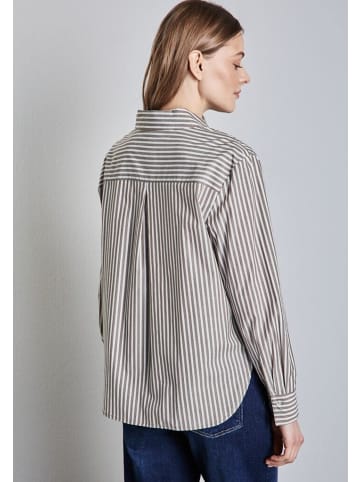 Street One Langarmbluse in muddy brown