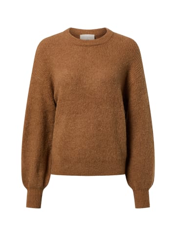 MOSS COPENHAGEN Strickpullover MSCHGustel Hope in camel - 0003