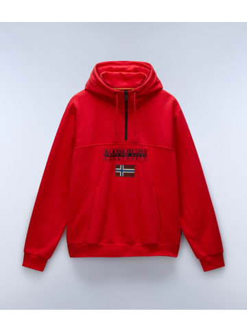 Napapijri Pullover "Burgee Hzh 2.0" in Rot