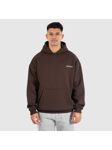 SMILODOX Hoodie Fortes in Braun