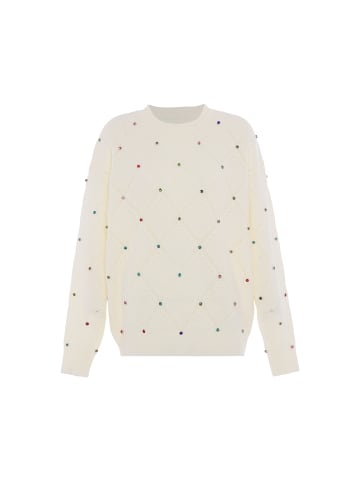 faina Damen Sweater in WOLLWEISS