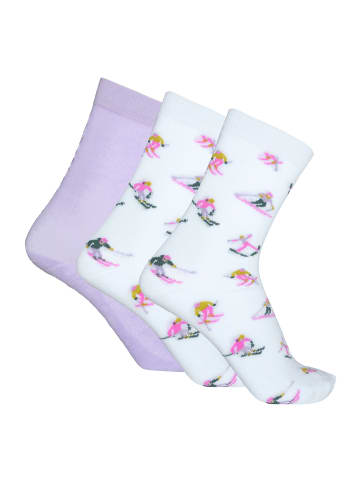 Chiemsee Socken in Weiß