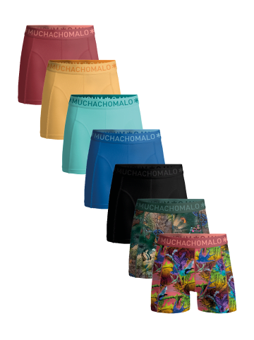Muchachomalo 7er-Set: Boxershort in Mehrfarbig - für Herren