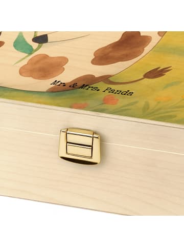 Mr. & Mrs. Panda Tee Beutel Halter Kuh Design mit Spruch in Weiß