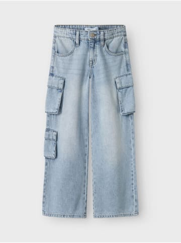 name it Jeans in Light Blue Bleached Denim