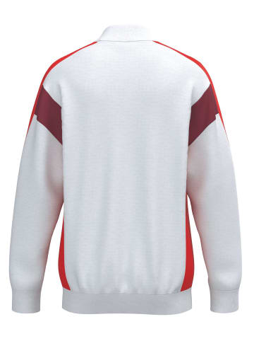 erima Kinder Trainingsjacke in weiß/rot