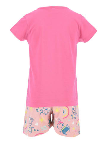 Peppa Pig 2tlg. Outfit: Schlafanzug kurzarm Hello Sunshine in Pink