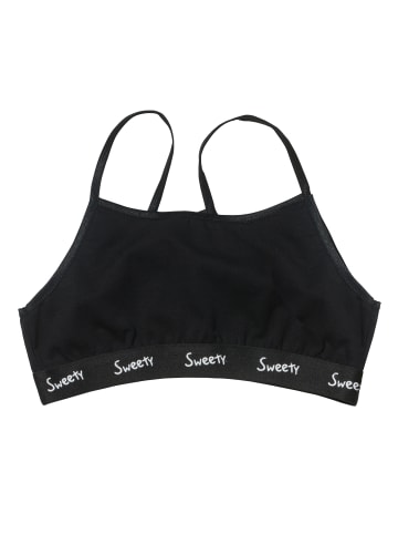 Sweety for Kids 2er-Set: Bustier in schwarz