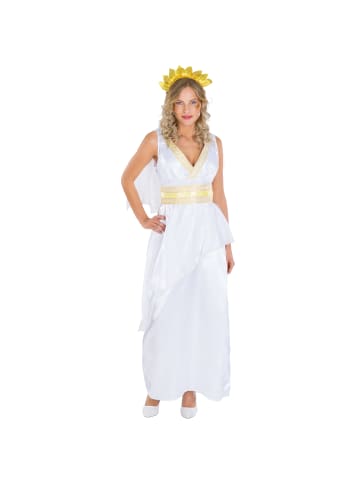 tectake Langes, schönes Kleid, weiß