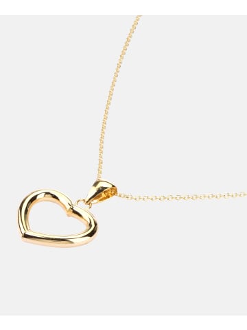 Vanlere Halskette mit Anhänger aus 375 Gelbgold Herz-Design