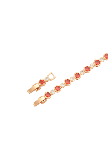 NAEMI Women Bracelet in Rose Gold Orange